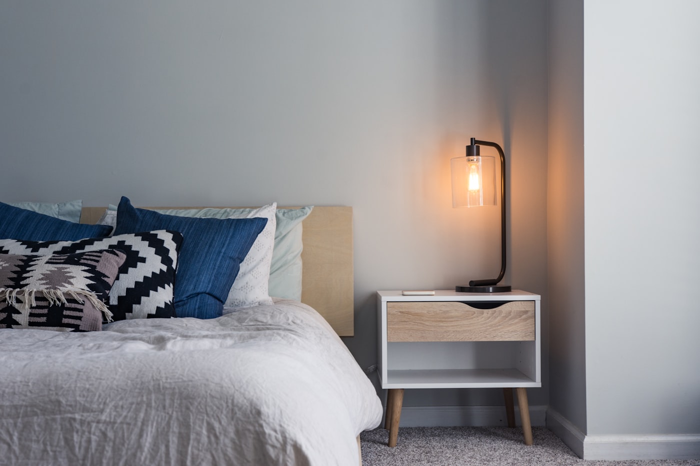 Furnished bedroom